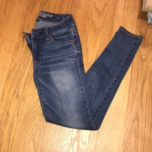 AMERICAN EAGLE SUPER STRETCH JEGGINGS JEANS